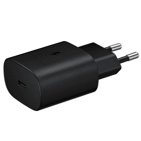 Samsung WALL CHARGER 25W TYPEC BLACK NOCAVO